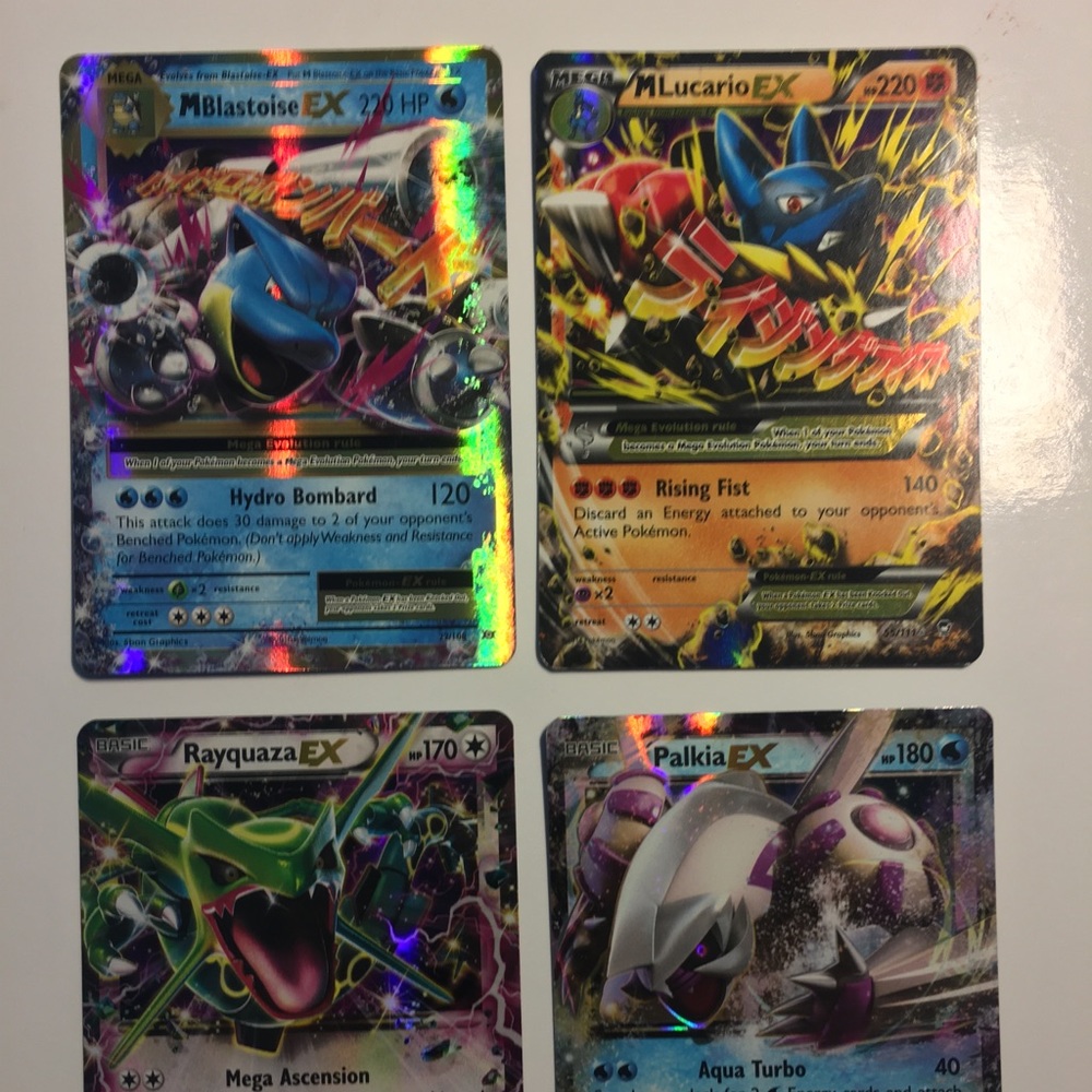 Pokémon EX cards